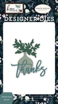 Carta Bella "Thanks Vase" Die Set