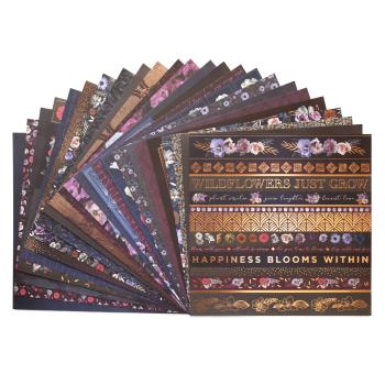 Craft Smith "Dark Elegance" 12x12" Paper Pad