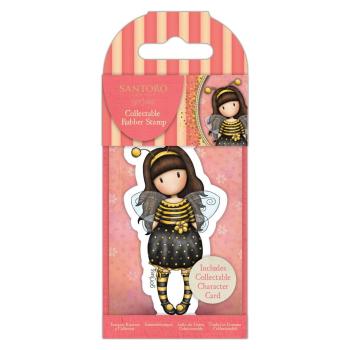 Gorjuss Santoro - Mini Gummistempel - No.66 Bee-Loved
