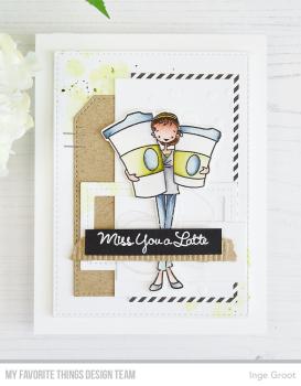 My Favorite Things Die-namics "Miss You a Latte" | Stanzschablone | Stanze | Craft Die