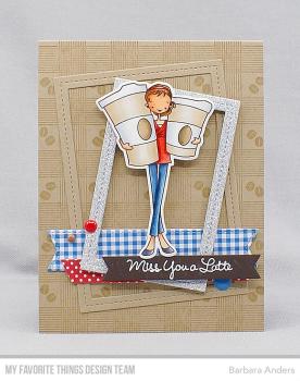 My Favorite Things Die-namics "Miss You a Latte" | Stanzschablone | Stanze | Craft Die