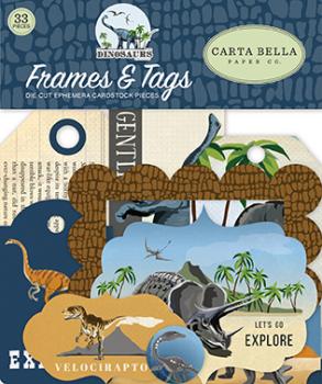 Carta Bella "Dinosaurs" Frames & Tags