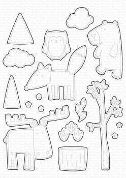 My Favorite Things Die-namics "Bear Hug Bunch" | Stanzschablone | Stanze | Craft Die