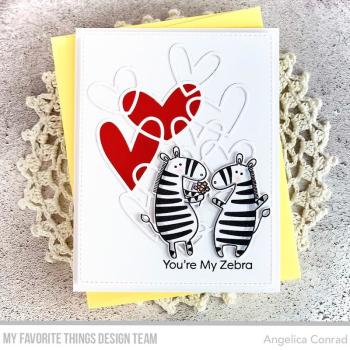 My Favorite Things Stempelset "Zippy Zebras" Clear Stamp Set