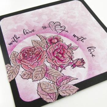 Polkadoodles Stempel "Love & Kisses" Clear Stamp-Set