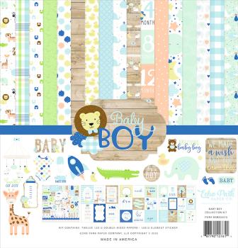 Echo Park "Baby Boy" 12x12" Collection Kit