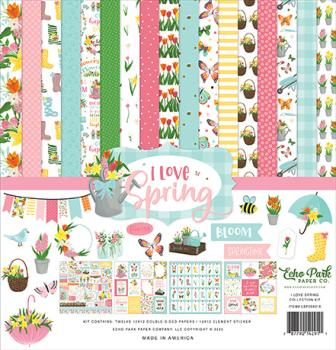 Echo Park "I Love Spring" 12x12" Collection Kit