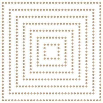 Spellbinders Hotfoil Plate - Essential Glimmer Squares