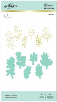 Spellbinders Hotfoil Plate - Organic Foliage