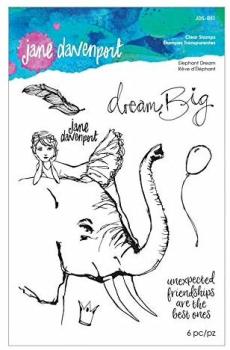 Spellbinders Stempelset "Elephant Dream"
