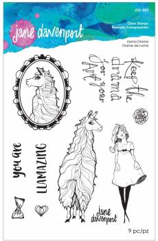 Spellbinders Stempelset "Llama Drama"