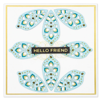 Spellbinders Die "Kaleidoscope Petals" Stanzschablone