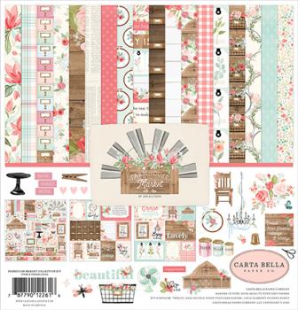 Carta Bella "Farmhouse Market" 12x12" Collection Kit