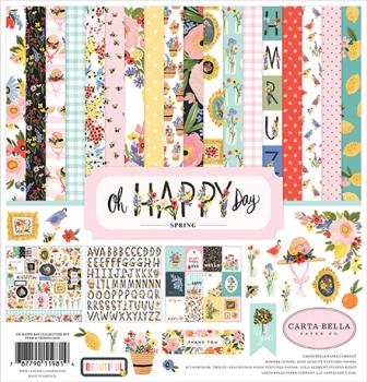 Carta Bella "Oh Happy Day" 12x12" Collection Kit