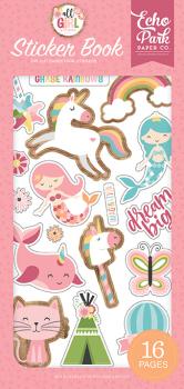 Echo Park "All Girl Sticker Book" Stickers