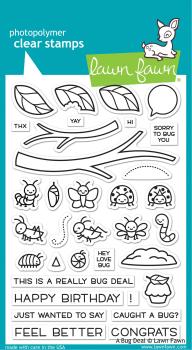 Lawn Fawn Stempelset "A Bug Deal" Clear Stamp