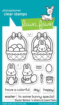 Lawn Fawn Stempelset "Easter Before 'n Afters" Clear Stamp