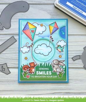 Lawn Fawn Stempelset "Offset Sayings: Birthday" Clear Stamp