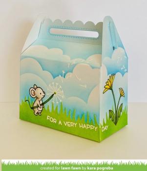 Lawn Fawn Stencil - Schablone - Grassy Stencil