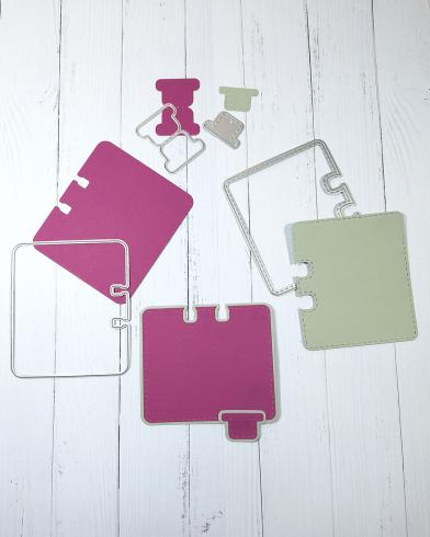 Kulricke Stanzschablone "Memory Dex Card" Craft Die