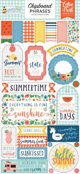 Echo Park "Summertime" Chipboard - Sticker