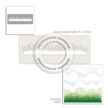 Polkadoodles Stencil Grass Lawn - Schablone (PD8009)