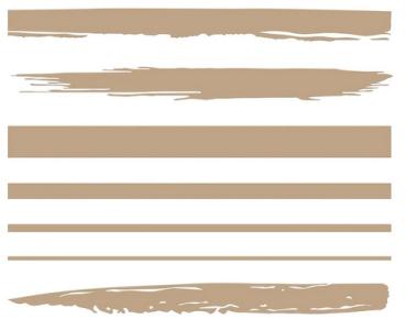 Spellbinders Hotfoil Plate - Foiled Brushstrokes and Stripes