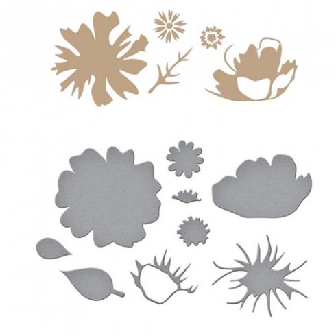 spellbinders hotfoil foil glimmer sentiments glimmered