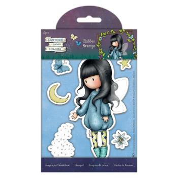 Gorjuss Santoro - Gummistempel "Bubble Fairy " Rubber Stamp