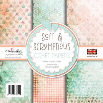 Polkadoodles "Soft & Scrumptious" 6x6" Paper Pad