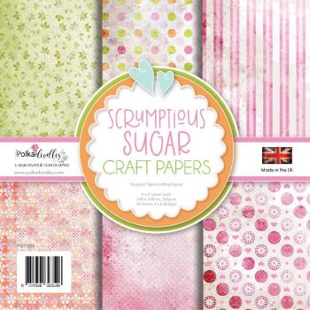 Polkadoodles "Sugar Scrumptious" 6x6" Paper Pad