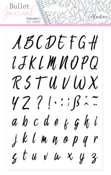 Aladine Bullet Journal " Alphabet 1"  Foam Stamp