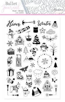 Aladine Bullet Journal "Winter"  Foam Stamp