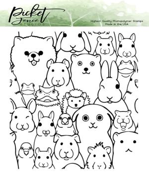 Picket Fence Studios Say Cheese Clear Stamps (A-141)