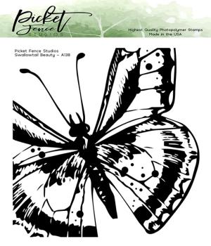 Picket Fence Studios Swallowtail Beauty Clear Stamps (A-138)