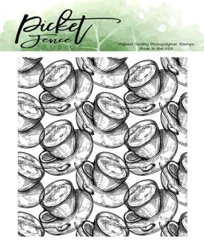 Picket Fence Studios Brew A Cup Clear Stamps (BB-131)