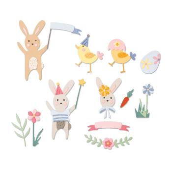 Sizzix Thinlits Craft Die-Set - Easter Celebration / Osterfeier