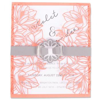 Sizzix Thinlits Craft Die-Set - Floral Wrap / Blüten Seiten