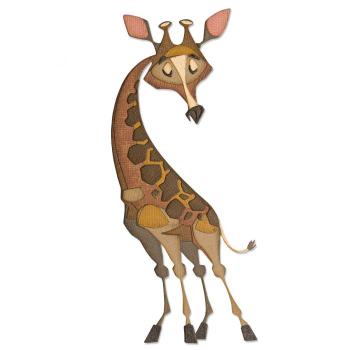 Sizzix Thinlits Craft Die-Set - Getrude / Giraffe