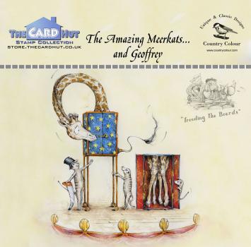 The Card Hut The Amazing Meerkats Clear Stamps / Giraffe Stempelset (CCTBTAM)