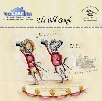 The Card Hut The Odd Couple Clear Stamps / Löwe & Zebra Stempelset (CCTBTOC)