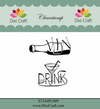 Dixi Craft "Danish Texts" Stempelset - Clear Stamp-Set