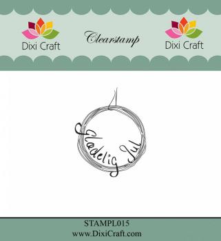 Dixi Craft "Danish Text 1" Stempelset - Clear Stamp-Set