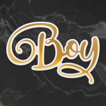 Couture Creations Cut, Foil & Emboss Die "Boy"