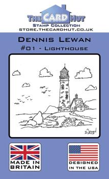 The Card Hut Lighthouse Clear Stamps / Leuchtturm Stempelset 