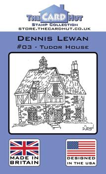 The Card Hut Tudor House Clear Stamps / Haus Stempelset 