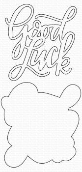 My Favorite Things Die-namics "Good Luck Greeting" | Stanzschablone | Stanze | Craft Die
