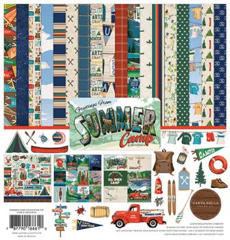 Carta Bella "Summer Camp" 12x12" Collection Kit