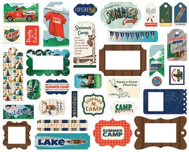 Carta Bella "Summer Camp" Frames & Tags