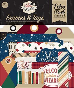 Echo Park "Witches & Wizards" Frames & Tags